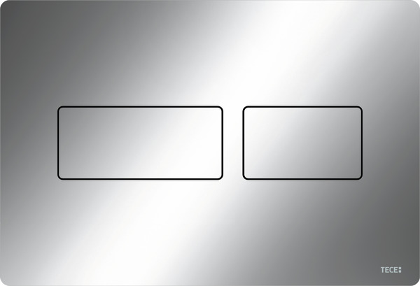 Bild von TECE TECEsolid WC-Betätigungsplatte Chrom glänzend für Zweimengentechnik #9240431