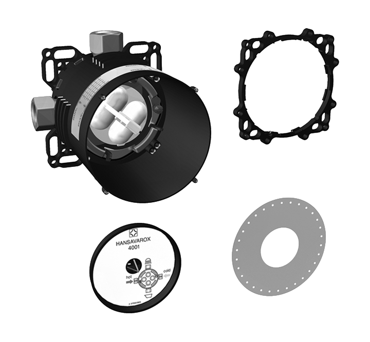 Bild von HANSA HANSAVAROX UP-Rohbauset Bade- und Brausearmatur #40010000