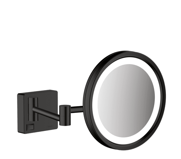 Obrázek HANSGROHE AddStoris Kosmetické zrcadlo s LED osvětlením #41790670 - matná černá