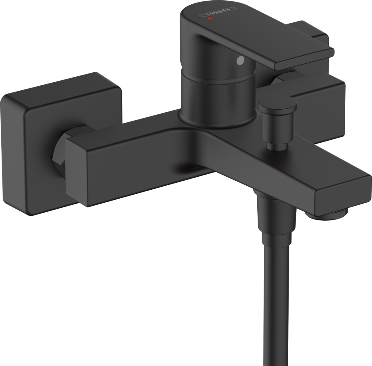 Bild von HANSGROHE Vernis Shape Einhebel-Wannenmischer Aufputz #71450670 - Mattschwarz