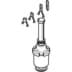 Obrázek GEBERIT Univerzální splachovací ventil Geberit pro povrchové splachovací nádržky #240.113.00.1
